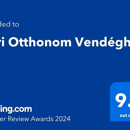 Отель Egri Otthonom Vendeghaz Экстерьер фото