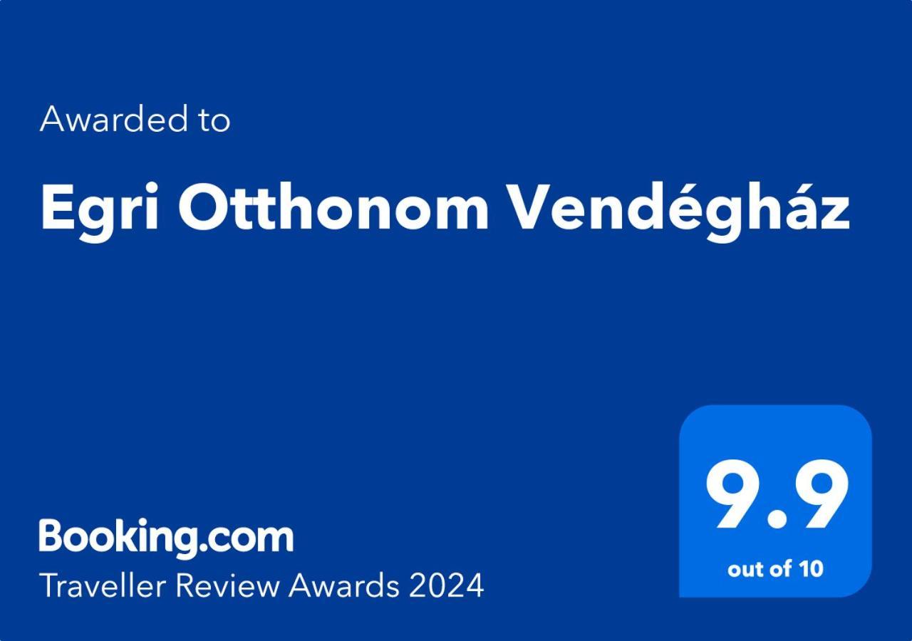 Отель Egri Otthonom Vendeghaz Экстерьер фото